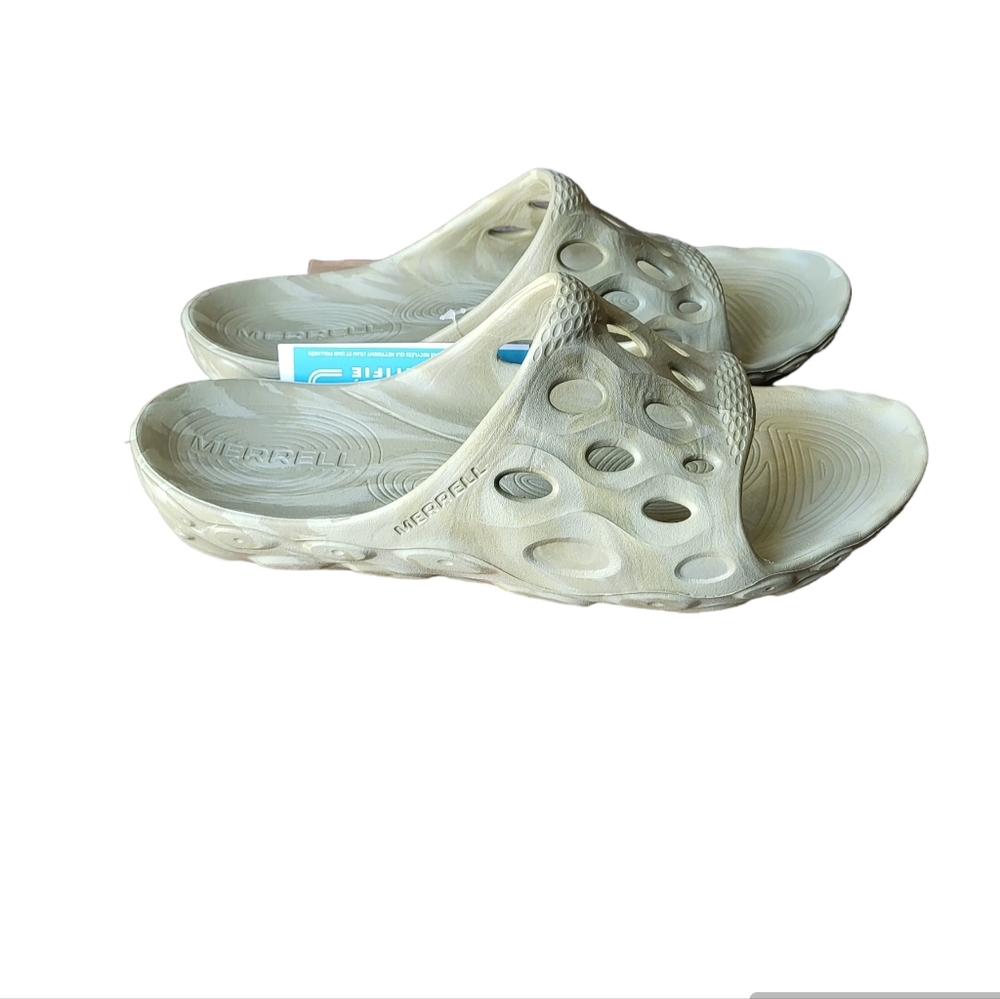 NWT Merrell Hydro slides sage green size 10